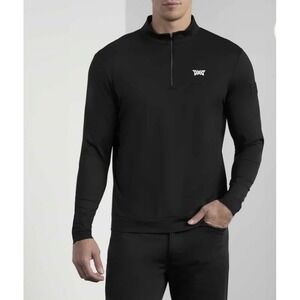 PXG Men's Essential Pullover XXL Black 1/4 Zip Golf‎